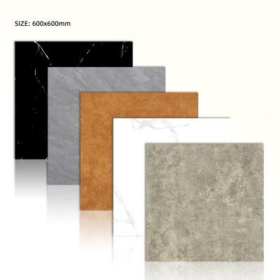 China Modern hot sale 600x600 antique tiles for garden bathroom kitchen large quantity can be reduced price porcelain floor tiles for sale