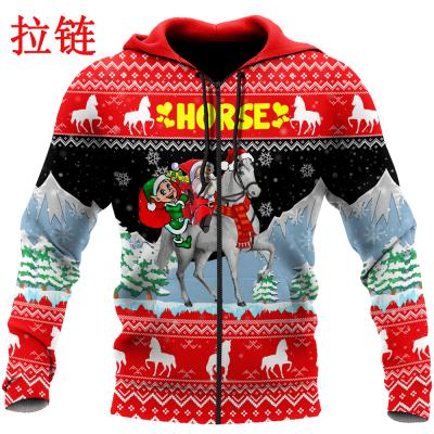 China Breathable Cotton Polyester Mens Christmas Sweatshirt Designs Custom Mens Hoodie With Hood for sale