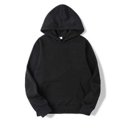 China Custom Logo Plain White Black Gray Oversized Blank Hoodies Breathable Pullover Sweatshirts For Men for sale