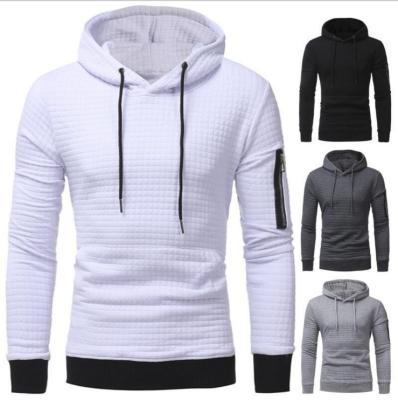 China Custom Logo Plain White Black Gray Oversized Blank Hoodies Breathable Pullover Sweatshirts For Men for sale