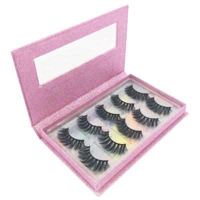 China Handmade Professional False Eyelash Box Supplier Brand Custom Eyelashes Box for sale