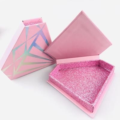 China Handmade Custom Design Luxury 3D Mink Magnetic False Eyelash Gift Packaging Box for sale