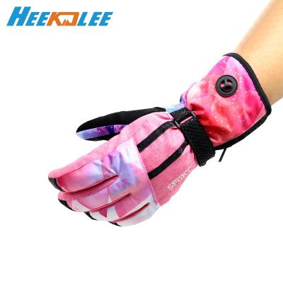 China Waterpoof/split finger/spill to keep winter 2020 warm fashion gloves waterproof snow ski gloves for girls for sale