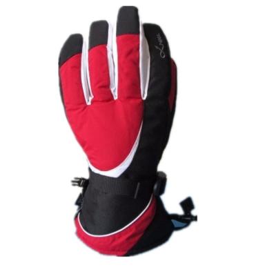 China Ski Glove Women's Ski Glove Five Finger Ski Gloves Contrast Color Patchwork Design Women's Gloves Factory for sale