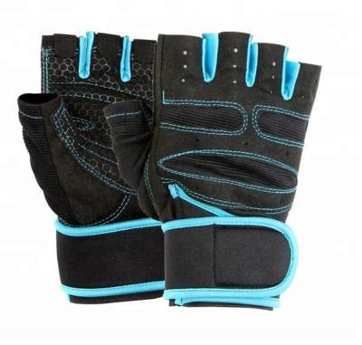 China Breathable/absorbent/non-slip custom design gym gloves/weightlifeting gloves for sale