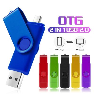 China Promotion\Business\School\Office 2in1 Mini USB-C Micro Android 2 IN 1 Dual Pivot Memory Pendrive 2.0 3.0 4GB 8GB 16GB 32GB 64GB 128GB OTG USB Flash Drive for sale