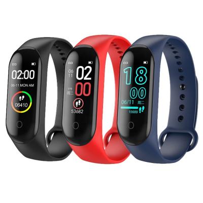 China Reloj Sky M4 Smart Watches Touch Screen Sport Wristband Wireless Android Online Music Wristband 2021 New Arrivals MI Band Wristband For Men for sale