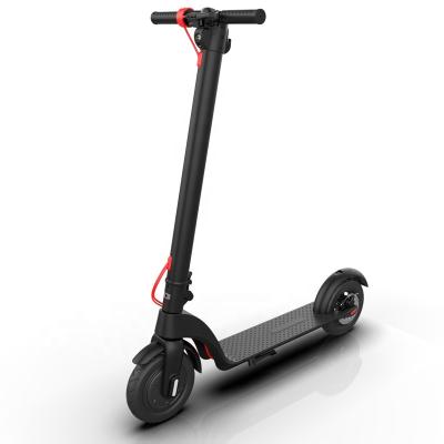 China 2022 Hot Wholesale X7 Escooter Unisex Cheap Roller Scooters Two Wheels 350W E Kick Scooter Foldable Adult Electric Scooters for sale