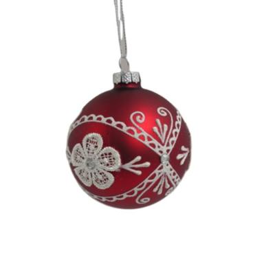 China Wholesale Christmast Ornament Shatterproof Christmas Ball Ornaments Matched Christmas Glass Hanging Ball for sale