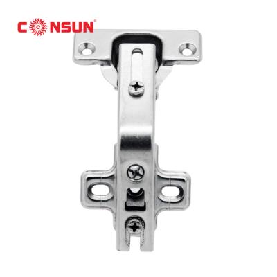 China Rustproof ; concealment; CONSUN 135 Degree 35mm Cup Smooth Iron Cabinet Hinge Concealed Hinge Soft Closing Door Hinge for sale