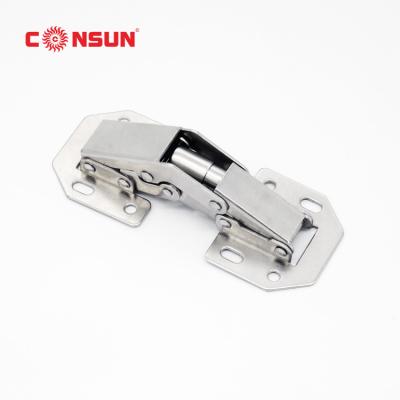 China Modern Factory Production 4 Inch Frog Door Hinge, Hot Selling Consun Easy On Furniture Hinge for sale