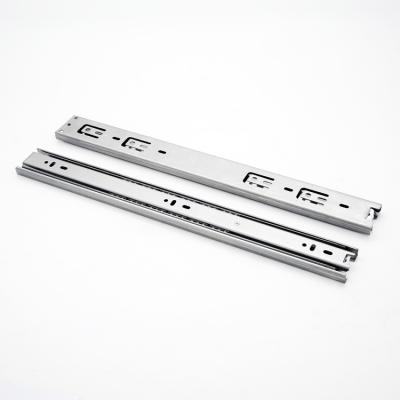 China Office Furniture 45mm Stainless Steel Full-Extension Drawer Slide for sale