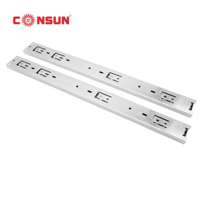 China Office Furniture Manufacturer Furniture Hardware Telescopic Channel, Wardrobe Furniture Hardware Drawer Runner for sale