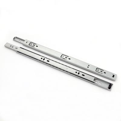 China Office Furniture 27mm 3/4 Extension Ball Bearing Drawer Slide for sale