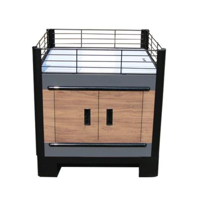 China Fashionable Supermarket/Store Equipment Promotion Counter Table Supermarket Promotion Desk Table Stand for sale