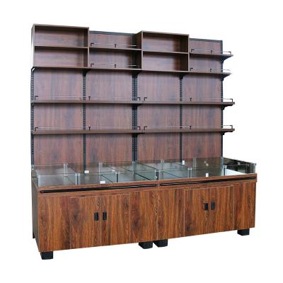 China Single-Sided High-Grade Supermarket Bulk Food Display Storage Shelves Snacks Cookies Food Display Stand for sale