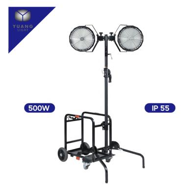 China ROAD Yuang Light 500W LED Light IP55 Mobile Generator Ignition Tower for sale