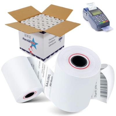 China On POS Printer Wholesale Customized Paper POS Thermal Paper Roll Cash Register Printing Thermal Paper Roll for sale