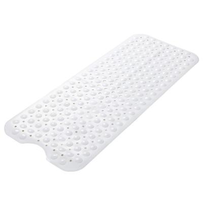 China Sustainable 2022 Hot sell  40*100cm PVC bathroom use anti slip bath mat for sale