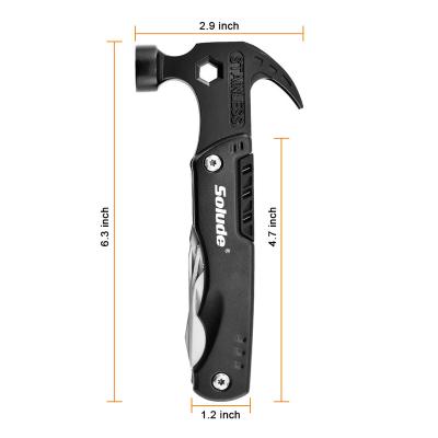 China Multitool hammer, machinist hammer survival all in one tools multi tool with knife, pliers for sale