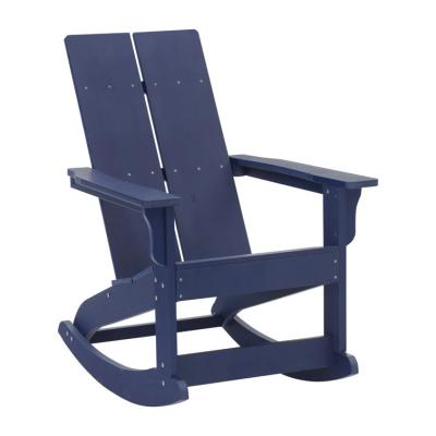 China 2023 Modern Foshan Factory Directly Sell Modern Furniture Design Hot Outdoor Wood Frame Rocking Chair for sale