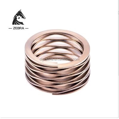 China Factory Custom 304 Stainless Steel Multi Lathe Flat Wire Wave Spring Coil And Coil Spring Chian for sale