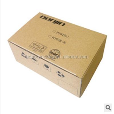 China Recyclable Electronics Folding Kraft Paper Box Offset Printing Factory Price Corrugated Box for sale