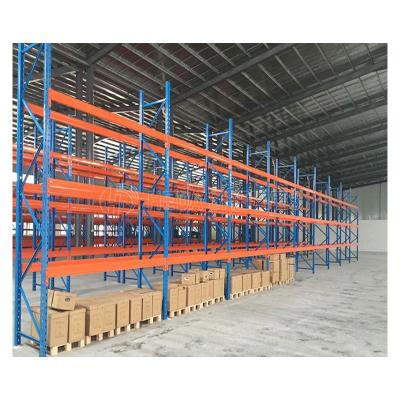 China Corrosion Protection Commercial Pallet Shelving Warehouse Pallet Storage Rack Hardware Racking System for sale