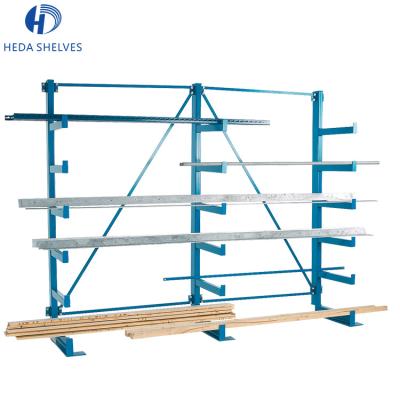 China Corrosion protection cantilever rack and cantilever racking for rebar storage for sale