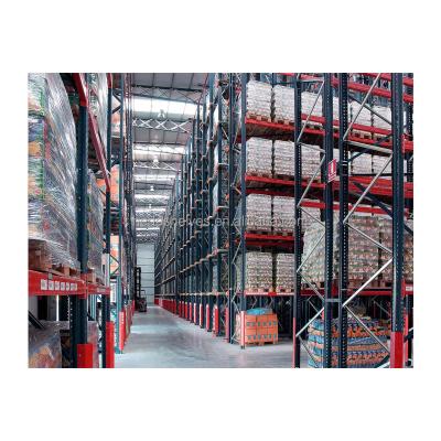 China Corrosion Protection High Density Rack Storage Pallet Warehouse Drive In Racks Warehouse Drive In Racking System for sale