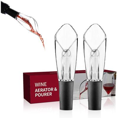 China Disposable Acrylic Wine Pourer Champagne for sale