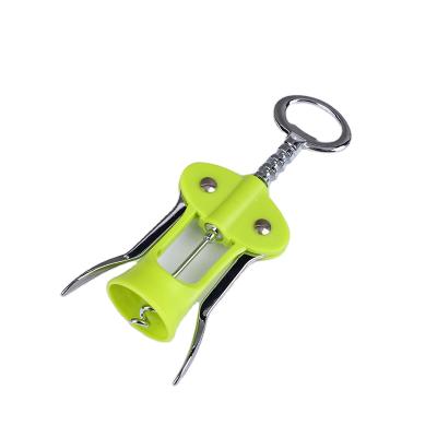 China ABS 91G ​​Bottle Opener Household Corkscrew Beer Wine Viable Multicolor Zinc Alloy Bottle Opener for sale