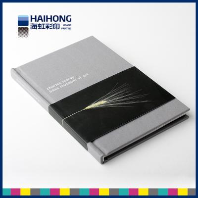 Κίνα εκτύπωση βιβλίων Hardcover λάκκας 140x210mm άσπρη με τον γκρίζο πίνακα 300 - 1800gsm προς πώληση