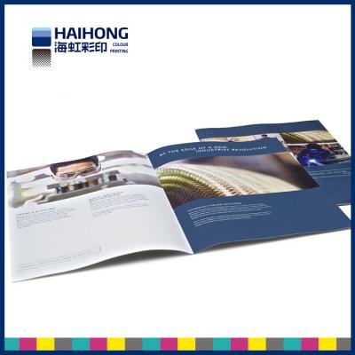 China Perfect bound or Saddle Stitch Book Printing , company brochure printing for sale