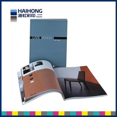 China Glue bound , glossy magazine printing on demand , printing trade magazines for sale