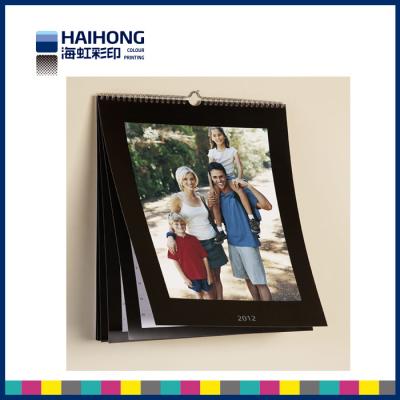 China Professional  photo wall calendar printing with 200gsm , 250gs coated paper for sale