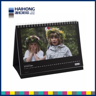 China Gift or advertisement custom printed desk calendars , print photo calendar for sale