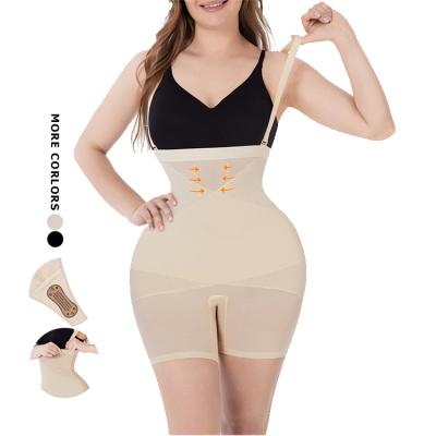 China Hexin Antibacterial Private Label Slimming Tummy Control Waist Butt Lift Body Shaper Shapewear Top for sale