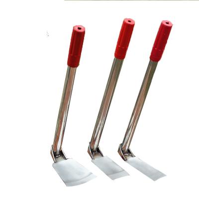 China Universal DIY Tool Stainless Steel Garden Hoe Used For Digging Soil Weeding Seeding Rotating Hoe for sale