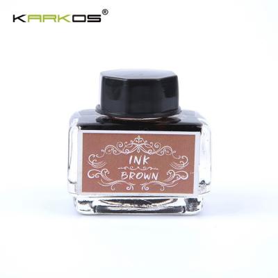 China Wholesale China Ink Glass Bottle Calligraphy Dip Pen Ink With Multi-colors for sale