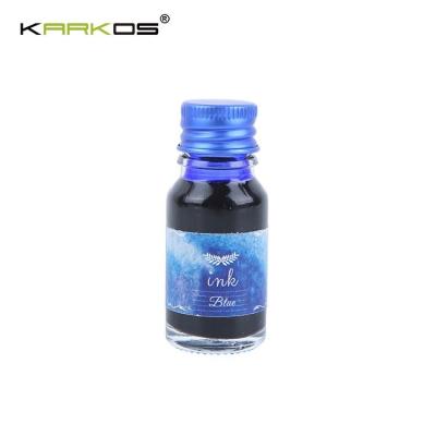 China Hot Selling Fountain Pen Ink Glass Bottle 10ml Ink With Multi-colors for sale