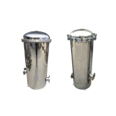 China Hotels Stainless Steel Liquid / Milk / Wine / Water Single Bag Filter Housing for sale