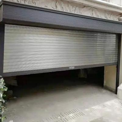 China Fire prevention Villa Hurricane Resistant Aluminum Alloy durable strong Customized Remote Control Smart automatic sliding Roll up garage doors for sale