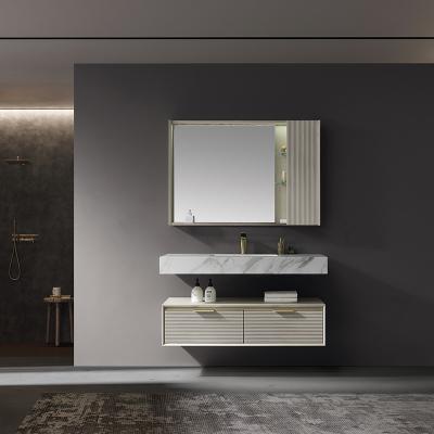 China The modern style bathroom cabinets manufacturer direct sales with cabinets for sale