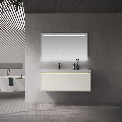 China Modern Chinese manufacturers directly sell the high-end bathroom cabinets with cabinets and mirrors for sale