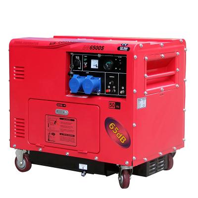 China 5KW china single phase diesel engine super classcial 16L diesel generator for sale