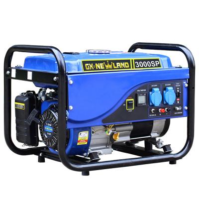 China Start Fuel Tank 15l Electric Engine 168f-1 196cc Power 0.6L High Quality Gasoline Generator for sale