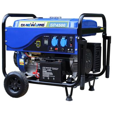 China 270cc 9hp Portable Non-contact Transistor Home Used Gasoline Silent Generator 270cc for sale