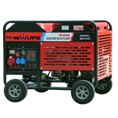 China best high quality open frame 9kw water cooled 30L portable home generator for sale