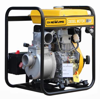 China Other NEWLAND China DWP40 Diesel Pump Recoil Portable Diesel Or Electric Start Water Pump for sale